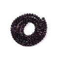 thumbnail image 3 of Glass Beads Strands Faceted Rondelle Purple 4mm Hole: 0.9mm about 113~115pcs/strand 16.14~16.34 inch(41~41.5cm), 3 of 3