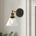 thumbnail image 2 of Aiwen Glass Modern Light Fixture Retro Wall Sconce Home Decor Wall Mounted Lamp, 2 of 10