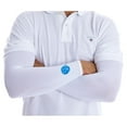 thumbnail image 3 of Sparms Sun Protection Sleeves Plain Logo (  XX-Large White  ), 3 of 4