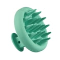 thumbnail image 3 of Masajeador de silicona Scalp Massager Manual portátil Impermeable Fatique Reutilizable Lavable Alivio Masaje de cabeza Cepillo Masaje de mascotas Herramienta Verde sidaley CE011485-05, 3 of 7
