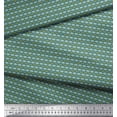 thumbnail image 3 of Soimoi Blue Viscose Chiffon Fabric Seamless Damask Decor Fabric Printed Yard 42 Inch Wide, 3 of 3