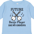 thumbnail image 4 of Inktastic Future Banjo Player Like Grandpa Boys or Girls Long Sleeve Toddler T-Shirt, 4 of 5