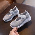 thumbnail image 4 of WAYUTE Sneakers for Girls Breathable Lightweight Non Soft Sole for Kids Play and Sports Walking Shoes Casual Daily Wear, 4 of 7