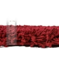 thumbnail image 5 of Unique Loom Solid Shag Collection Area Rug (2' 7" x 19' 8" Runner Cherry Red), 5 of 7