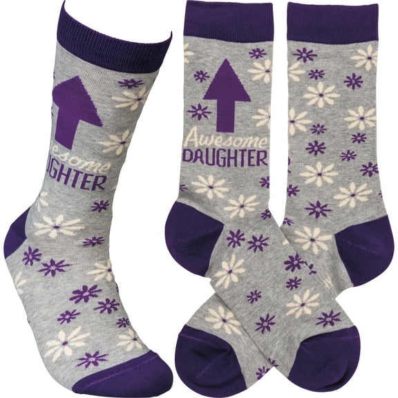 Primitives by Kathy Awesome Daughter Socks