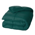 thumbnail image 2 of Superior Solid Comforter Down Alternative Bedding, King, Hunter Green, 2 of 13