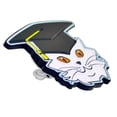 thumbnail image 2 of Cat with Graduation Cap and Tassel School Enamel Lapel Pin, 2 of 3