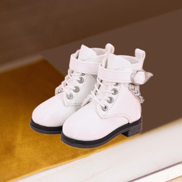 Figura femenina a escala botas altas zapatillas en miniatura con elegante escena de decoración de cosplay Prop bjd zapatos para muñeca de 12 pulgadas