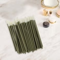 thumbnail image 5 of Unique Bargains 50 Pcs Disposable Solid Rod Lip Brush for Vacation Gold Tone Plastic Flocking, 5 of 5