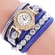 thumbnail image 2 of Pulseras para mujer, regalos para mujer, reloj de pulsera CCQ de cuarzo analógico informal a la moda para mujer con diamantes de imitación., 2 of 2