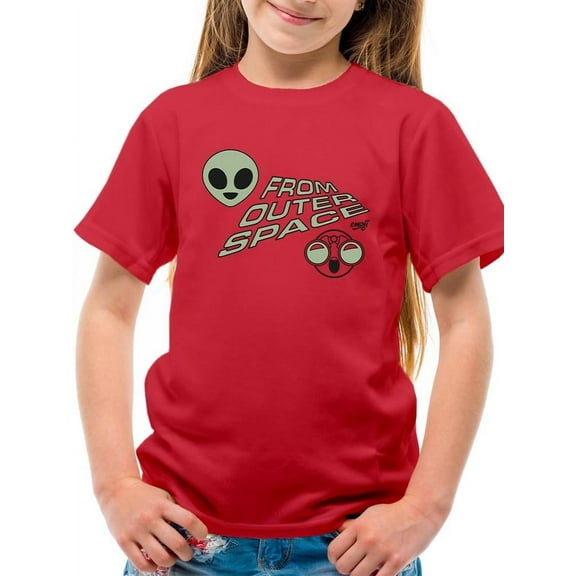 Outer Space Cool Alien Sci-Fi Trendy Graphic T-shirt