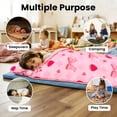 thumbnail image 5 of Primlect Nap Mat, 55" x 22" x 2", Thickened Sleeping Bags with Removable Pillow, for Daycare, 5 of 8