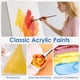 thumbnail image 5 of Set de pintura acrílica AnyMark 48 colores 12 pinceles 60 ml, 5 of 7