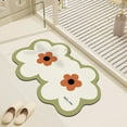 thumbnail image 1 of Xihbxyly Alfombra de Baño de Poliéster Suave y Absorbente, Antideslizante, de Secado Rápido, Elegante Decoración Del Hogar, Versátil, Fácil de Lavar a Máquina., 1 of 7