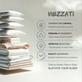 Mezzati Brushed Microfiber Fitted Sheet Ultra Soft and Lightweight for Ultimate Sleep Comfort