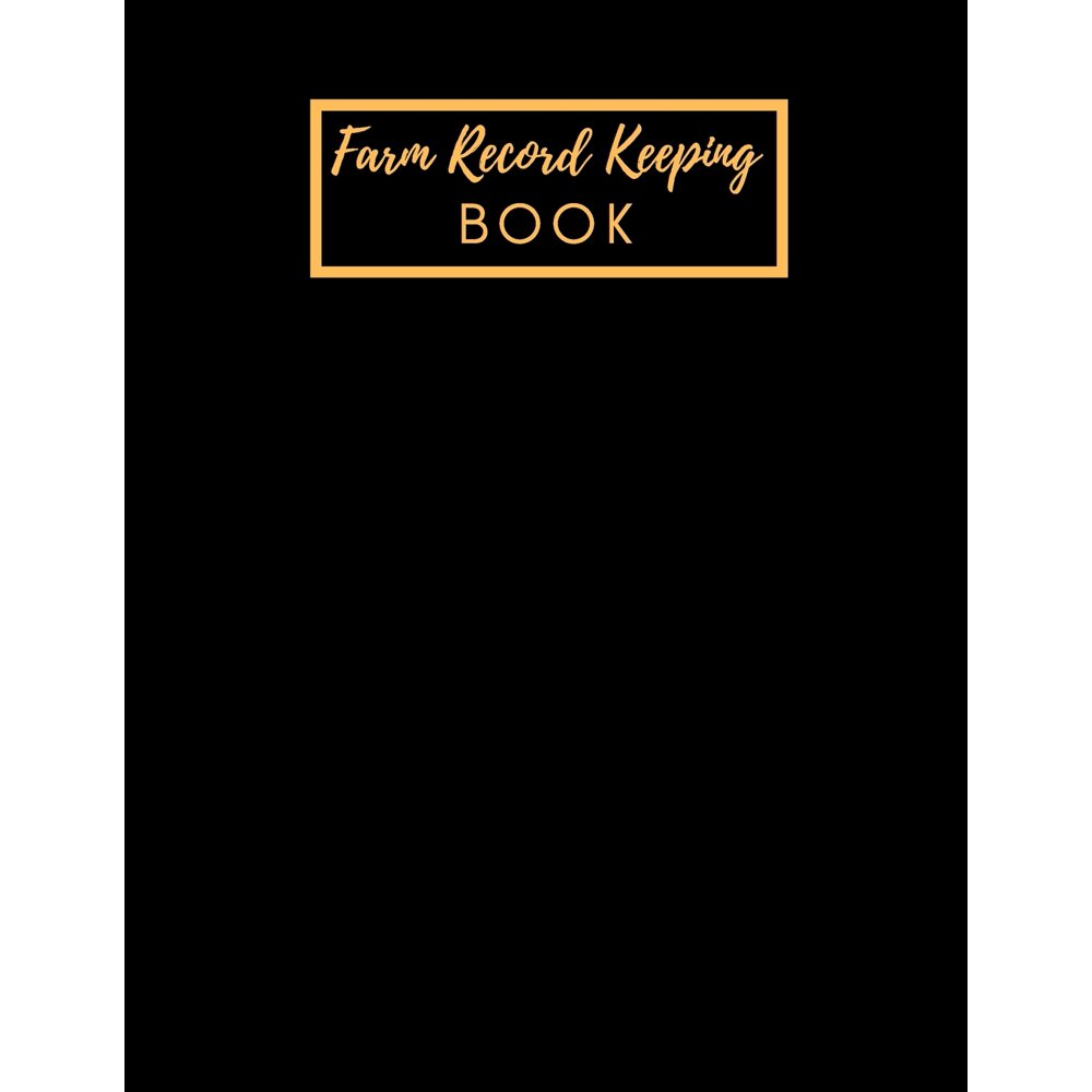 Farm Record Keeping Book Farm Management Record Keeping Book, Farmers