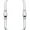 Polished Chrome, variant on Alno G234-8-PA Tuscany Luxury 8" Center To Center Back To Back Door Pulls - Polished