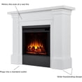 thumbnail image 3 of Real Flame Manus 64" Grand Electric Fireplace in White, 3 of 9