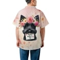 thumbnail image 5 of Happy Mother's Day Scottish Terrier with Flower Crown and Greeting Card Hawaiian Shirt Breathable Summer Unisex Merch Scottie Dog Lover Gifts - 13004, 5 of 6