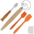thumbnail image 1 of Dough Whisk Hand Crafted Bread Knife With 5 Pieces Replaceable Razor Blades Gift, 1 of 2