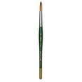 thumbnail image 2 of Utrecht Series 6150 Synthetic Golden Taklon Watercolor Brush - Round, Size 10, Short Handle, 2 of 2