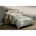 thumbnail image 2 of Michael Amini Northridge 8-piece Fabric King Duvet Set in Spa Blue/Natural, 2 of 2