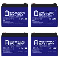 12 VOLT 35 AH GEL BATTERY - 4 PACK