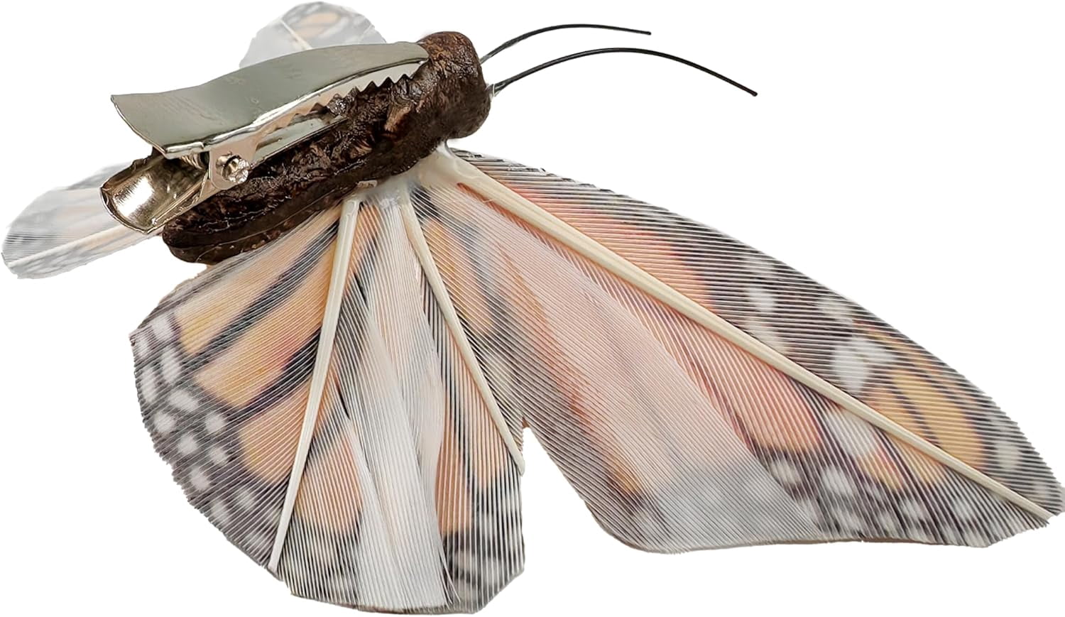 Berfutall-Artificial Feather 3D Butterfly Party Decorations Set of 12 Color Ornaments for Christmas Tree(C)…
