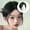 A, variant on TopLLC Wigs Women's Wig Top Patch With Eight Point Bangs In The Middle toupee piece