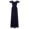 thumbnail image 2 of Little Mistress Robe Maxi Taille Bijou Marine pour Femmes, 2 of 5