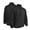 Black, variant on Monterey Club Men's Packable Pullover windbreaker #1933