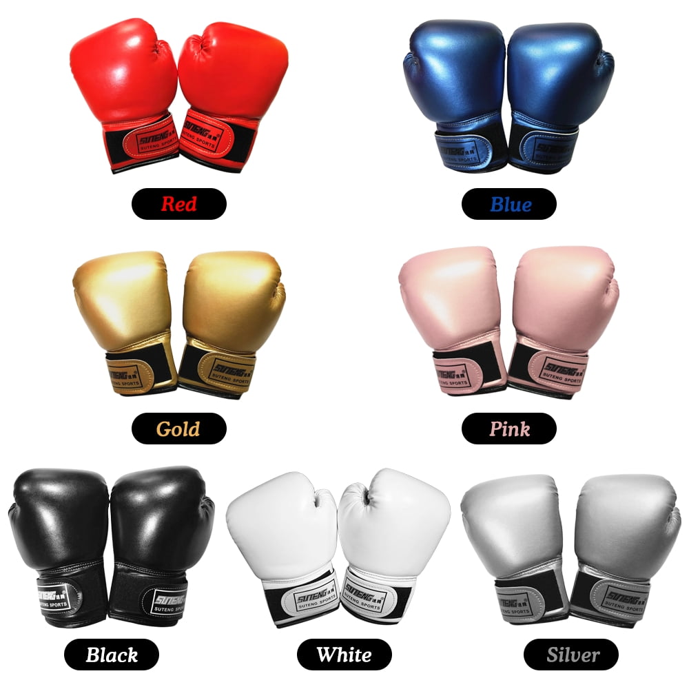Kids Soft Boxing Gloves for Training Punching Bag Kickboxing Mitts Age 3-10 c