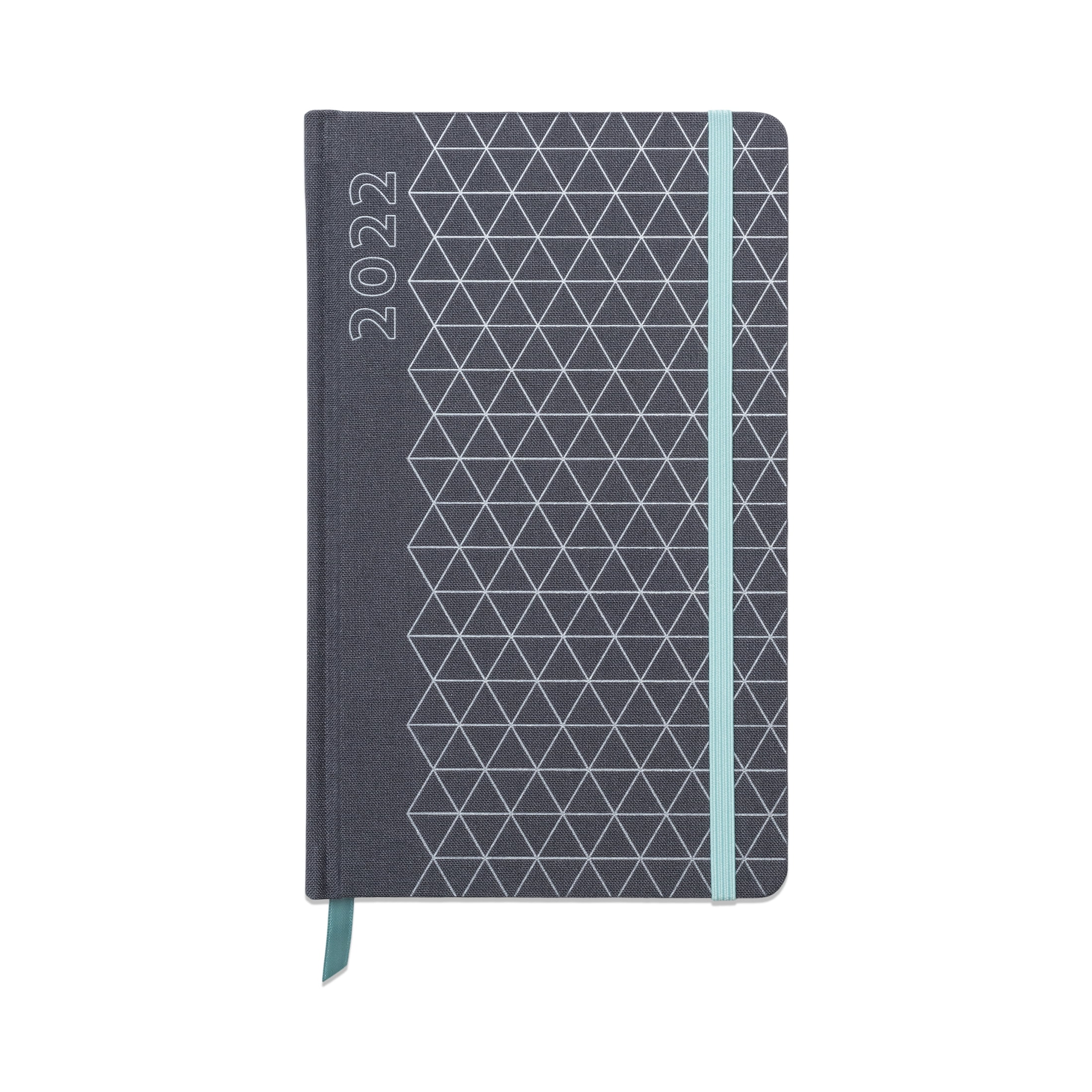 2021-2022 - Pen + Gear Gray 13 Month Planner, Monthly/Weekly, Hardcover Book Cloth, 5.125 X 8.25, 240 Pages