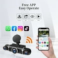 thumbnail image 2 of ZheElen 4 Channel Vehicle Camera Driving Recorder Car DVR Video Recorder DVR Dash Cam 360° Rotatable Camera 32GB, 2 of 6