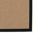 thumbnail image 3 of 8 ft. x 5 ft. Athena Rug in Cork with Black Border, 3 of 3