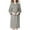 Grey, variant on House Robes for Women Clearance Long Fuzzy Bathrobes Plush Soft Fluffy Robes Cozy Spa Robe for Women Black M