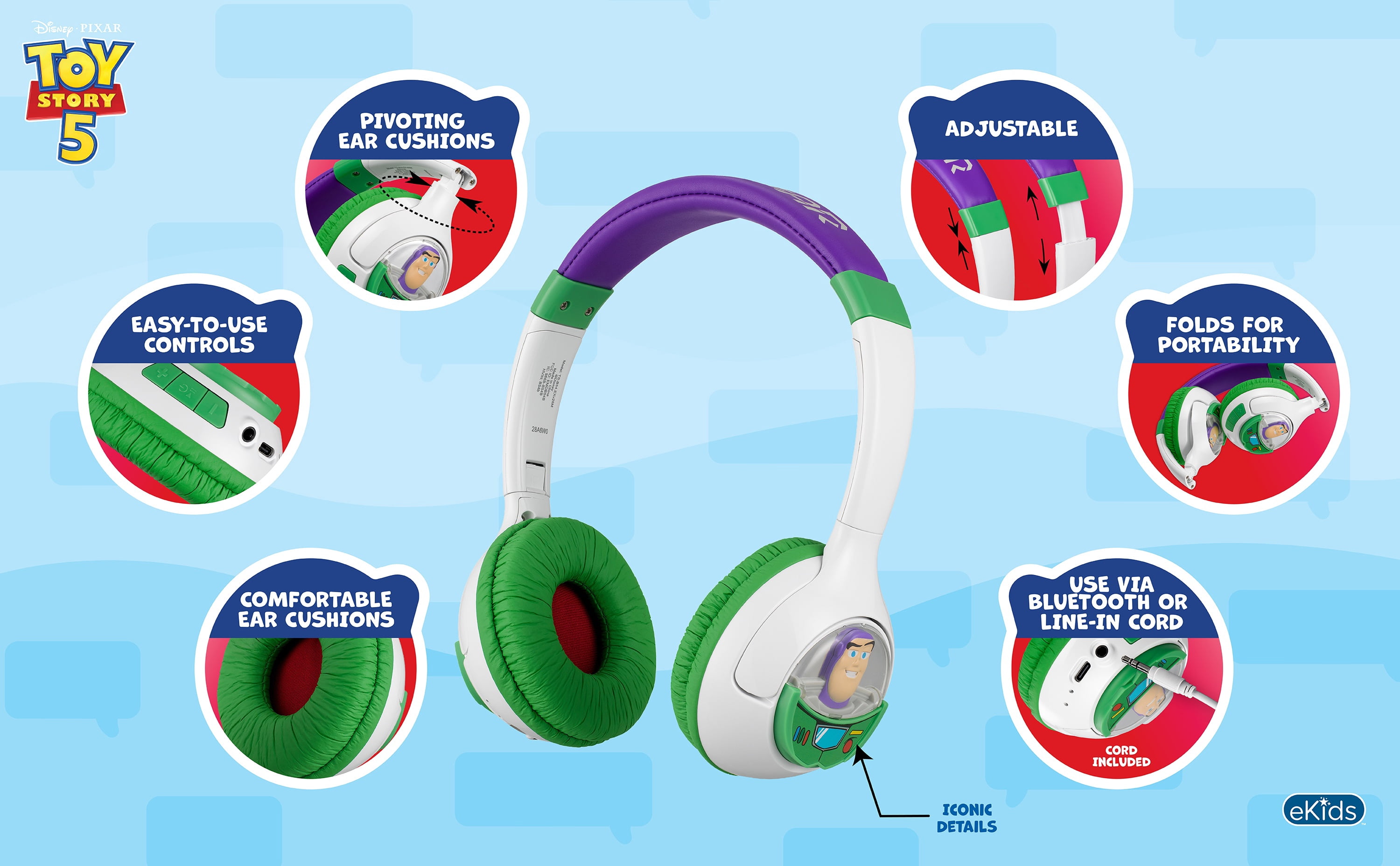 Toy Story 5 Headphones