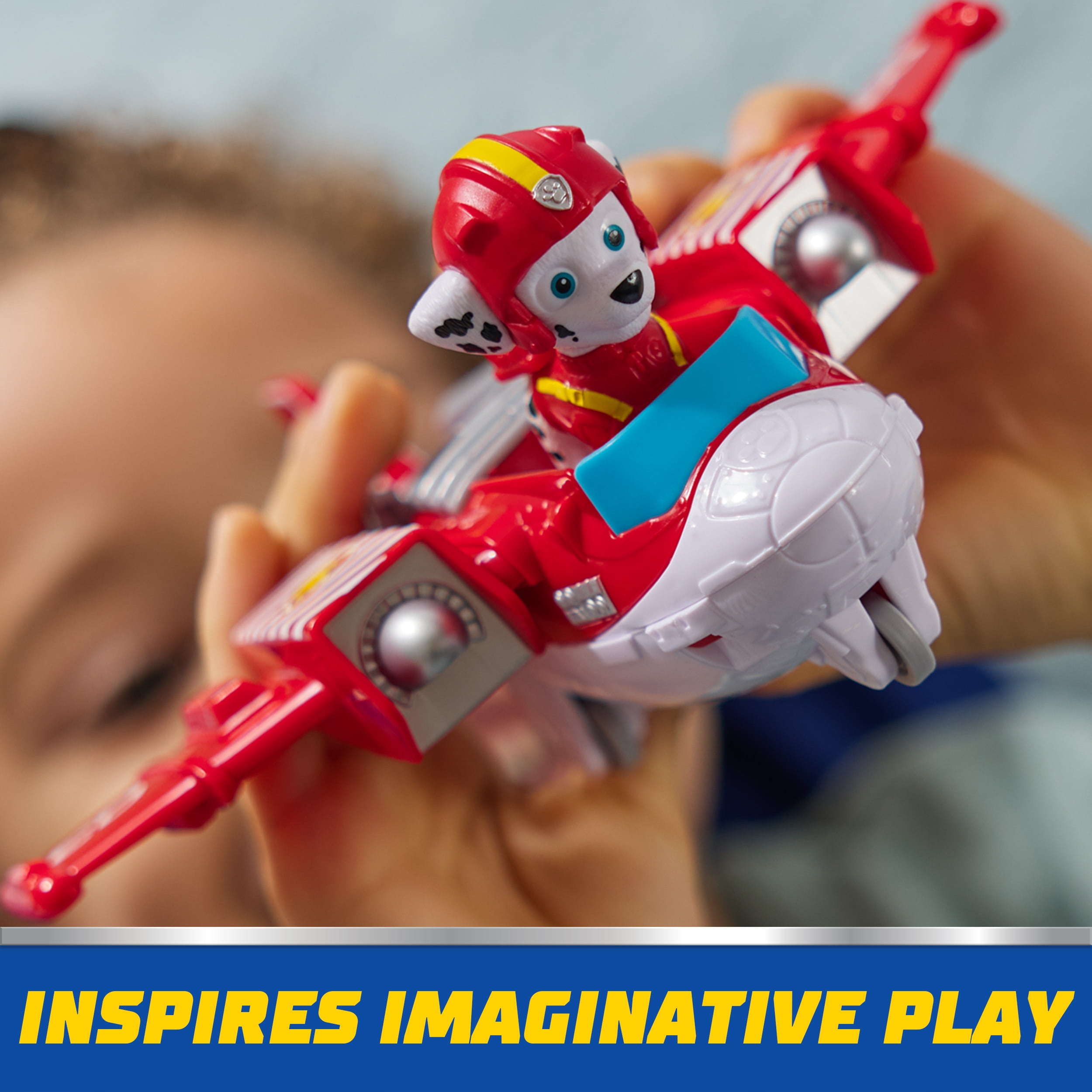 PAW Patrol: Air Rescue Hero Hydro Airplane & Marshall Figure, Air Rescue Marshall