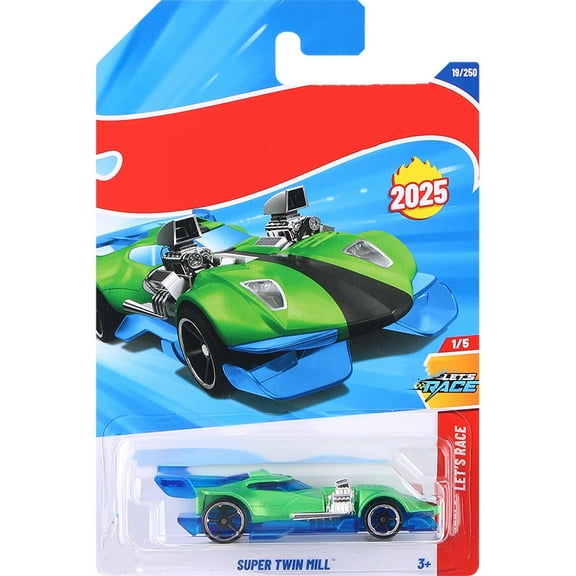 HW 2025 Let's Race Super Twin Mill (Green)