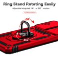 thumbnail image 3 of Estuche GANGXUN para Samsung Galaxy A33 5G, soporte giratorio 360°, estilo mecánico y magnético, 3 of 5