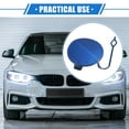 thumbnail image 2 of Unique Bargains Car Tow Hook Eye Hole Cover Cap Compatible for BMW F32 F33 F36 428i 435i 439i XDrive Blue Frond Right, 2 of 6