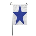 thumbnail image 1 of POGLIP Graphic Blue Star Rating Shape Sign Symbol Garden Flag Decorative Flag House Banner 12x18 inch, 1 of 1
