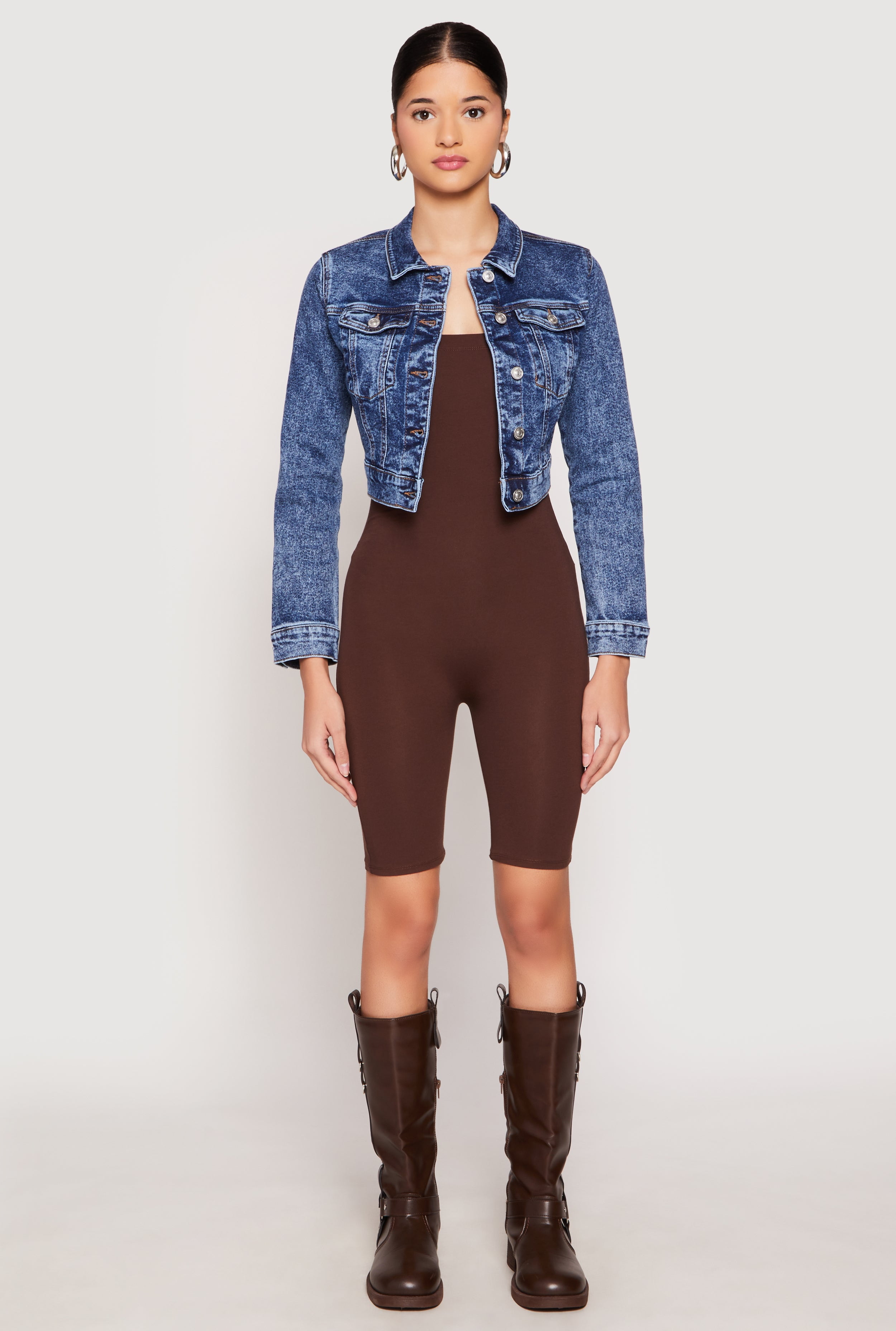 Riders by Lee Indigo Stretch Denim Jacket - Walmart.com