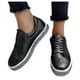 thumbnail image 4 of Zapatos de plataforma de boca baja para mujer, informales, con cordones planos, con lentejuelas, nuevo estilo Wmkox8yii  FOPL2405, 4 of 8