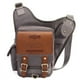 thumbnail image 1 of Bolso Bandolera de Hombro de Lona Vintage KAUKKO SG255-Gray, 1 of 5