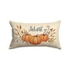 Autumn Thanksgiving Hugging Pillowcase Linen Hugging Pillowcase Long Hugging Pillowcase Sofa Waist Cushion Cover
