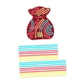 thumbnail image 3 of Juguetes sensoriales, juguete antiestrés, regalo calmante, juguete portátil para concentrarse y calmarse, juguete de doble cara rojo, 3 of 9