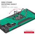 thumbnail image 4 of SaniMore for Samsung Galaxy S23 Ultra Magnetic Case, Rugged PC & TPU Bumpers Cover Built-in Car Mount & Ring Kickstand Military Grade Shockproof Protective Shell for Samsung S23 Ultra, Darkgreen, 4 of 8