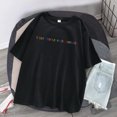 thumbnail image 4 of Summer casual style Harry treats kind people S-2XL fashion ladies retro casual punk alphabet hip hop t shirt female short sleevepangjing, 4 of 4