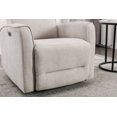 thumbnail image 2 of Bestier Power Rocker Recliner Chair with High Backrest and USB Port, Electric Swivel Nursery Glider Rocking Chair for Living Room, Bedroom, Off-white, 2 of 6